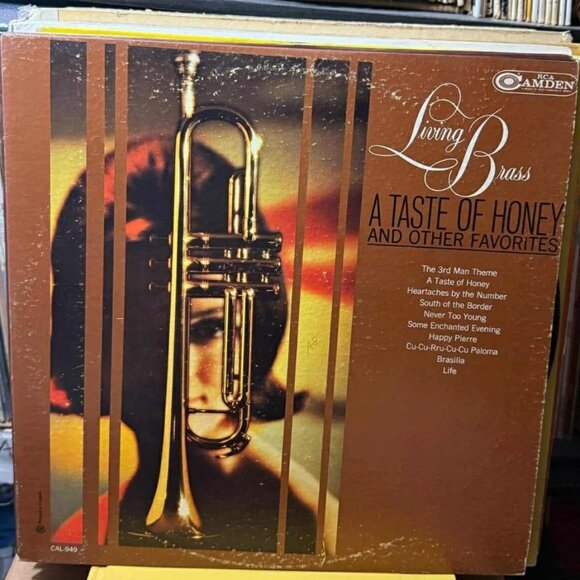 Living Brass – A Taste Of Honey And Other Favorites Vinyl Record VG+ AB129 - Picture 1 of 2
